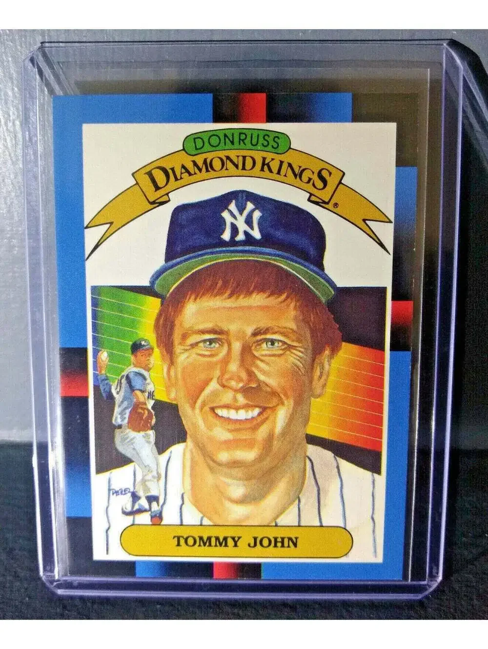 1988 Tommy John Donruss Diamond Kings #17 Baseball Card